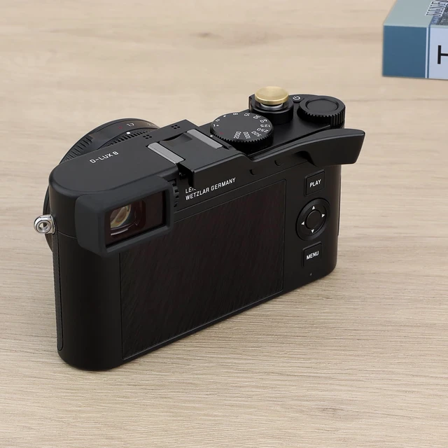 Alt view image 7 of 7 - D-Lux8 Metal Thumb Up Grip for Leica D-LUX 8 Camera Body Accessories Hot Shoe Cover, Thumb Rest Support Handgrip, Stable One-hand Operation, DLux 8 Photography Gear, Less Hand Fatigue