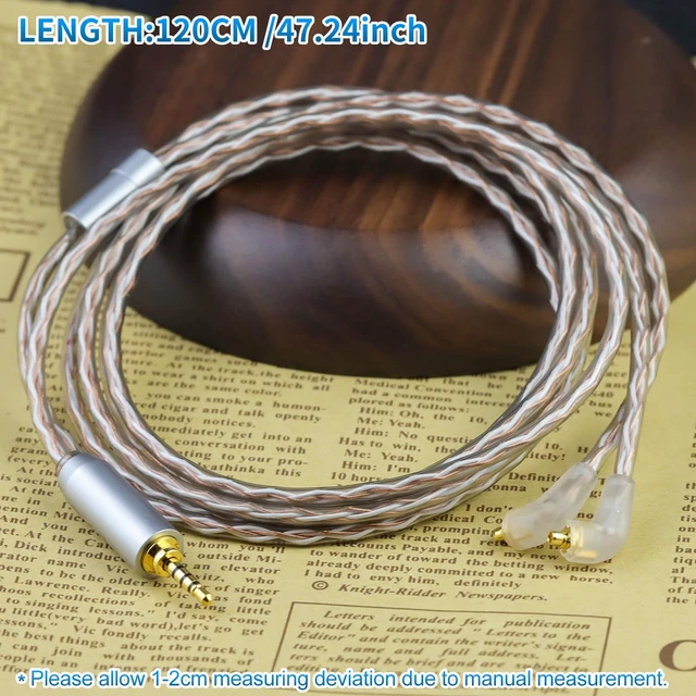 Alt view image 7 of 7 - ER4SR to 4.4MM Upgraded Replacement Cable for Etymotic Earphones Cable 4 Core for Etymotic ER4SR ER4XR ER3XR ER3SE ER2XR ER2SE LN008099 3.94FT