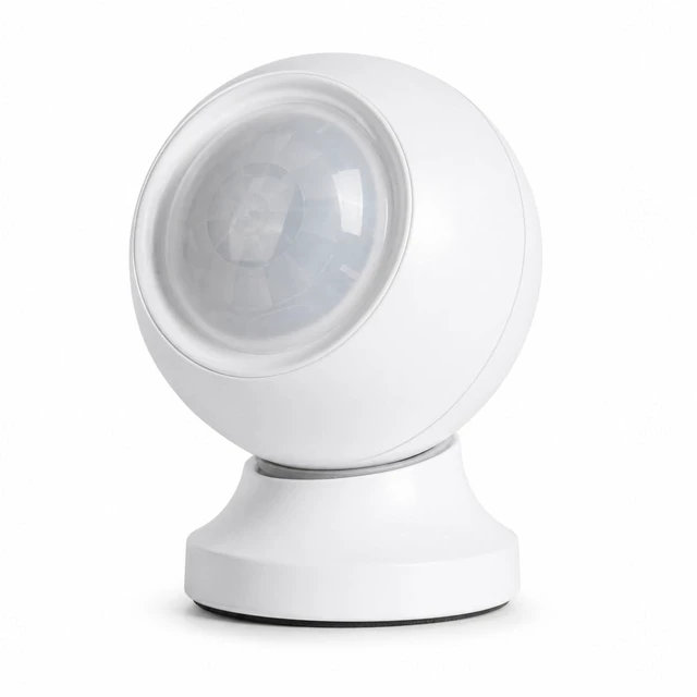 Main image of Zigbee Human Presence Sensor, Battery-Powered, Zigbee Hub Required Battery-powered Zigbee 24 GHz Radar presence sensor with magnetic mount, light sensing, and adjustable detection settings