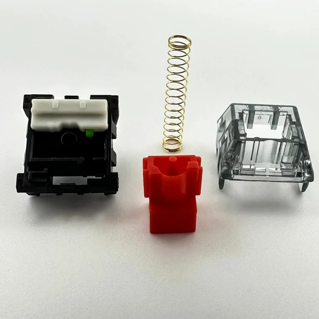 Alt view image 3 of 7 - Upgrade Kailh Box V2 Red Switches for Mechanical Gaming Keyboard,5-Pin 40gf Linear/Dust&Waterproof Switches(108pcs,Red)