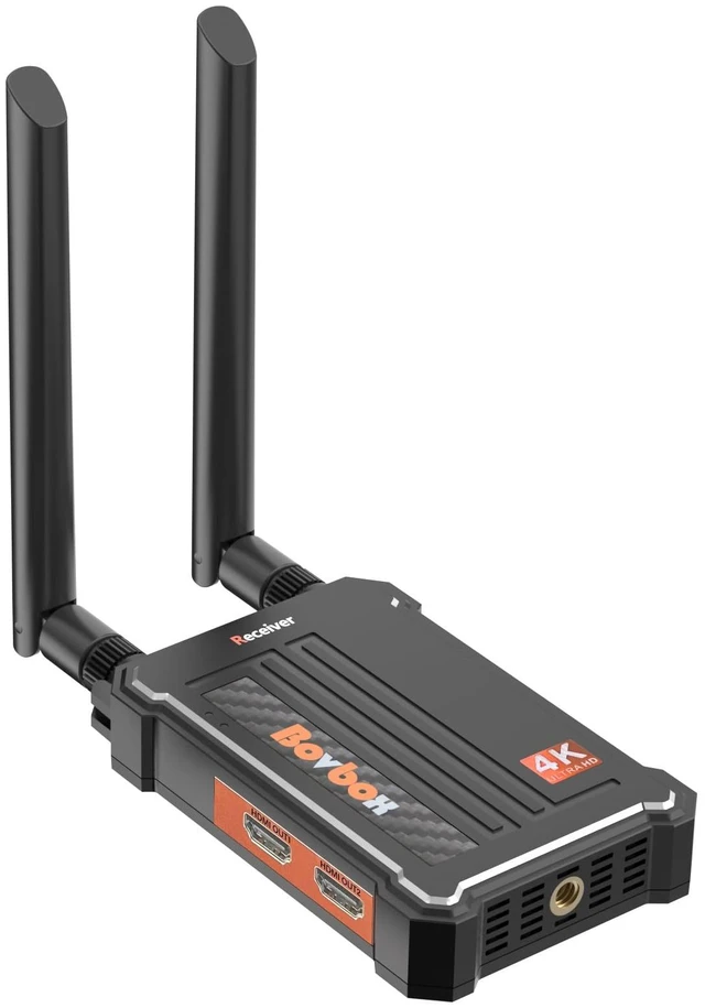 Main image of 4K Wireless HDMI Receiver 4K for HomeMultiple Receivers 490FT 0.1s Latency,Support Up to 1 TX to 4 RXs From Laptop PC STB to HDTV Projector,Need to Pair with TX Manually