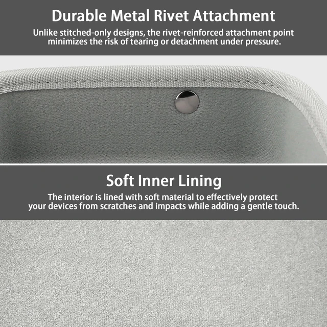 Alt view image 3 of 7 - Hard Case for Sony ULT Field 3 Wireless Bluetooth Speaker, White Portable Travel Bag Replacement with Detachable Shoulder Strap and Handle, Shockproof EVA Shell and Soft Lining