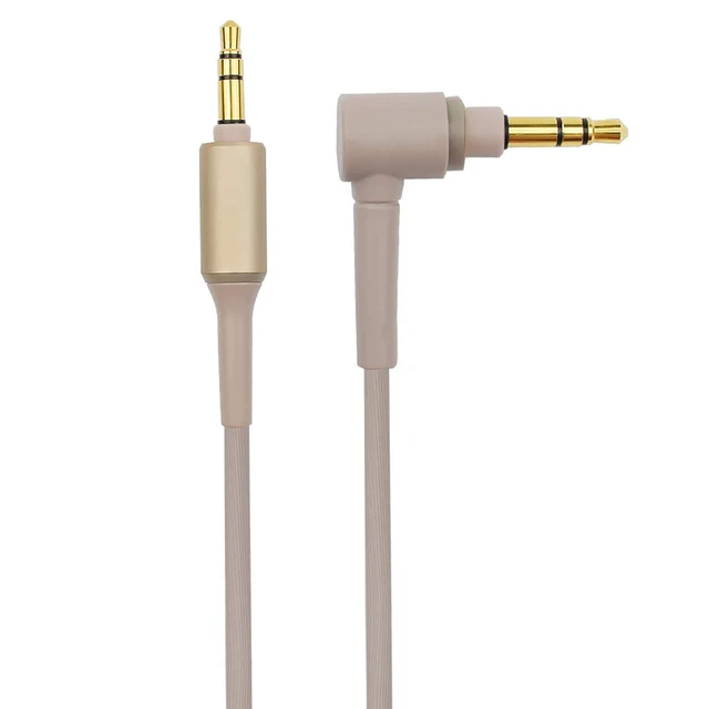 Alt view image 6 of 7 - WH1000XM3 Headphone Cable Replacement Aux WH1000XM Audio Cord Compatible with Sony WH-1000XM2 MDR-100ABN WH-H900N MDR-1A Headphones(4.9ft)