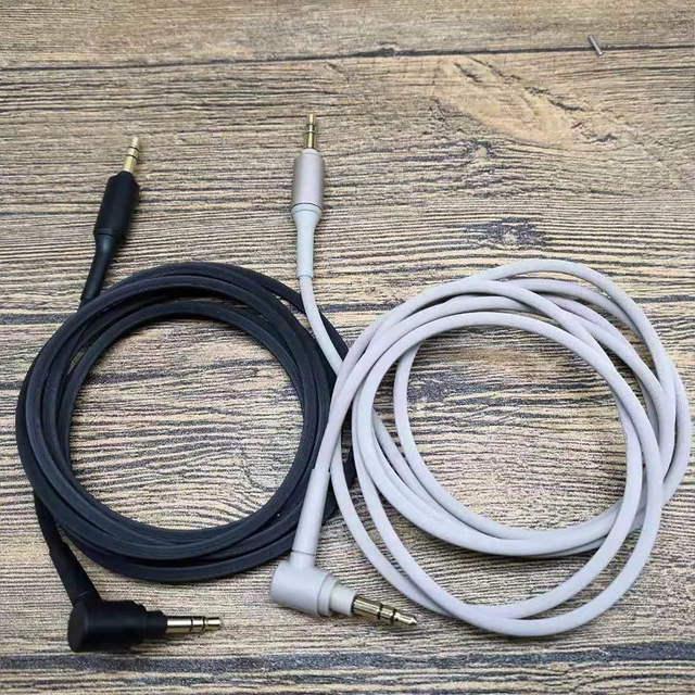 Alt view image 7 of 7 - WH1000XM3 Headphone Cable Replacement Aux WH1000XM Audio Cord Compatible with Sony WH-1000XM2 MDR-100ABN WH-H900N MDR-1A Headphones(4.9ft)