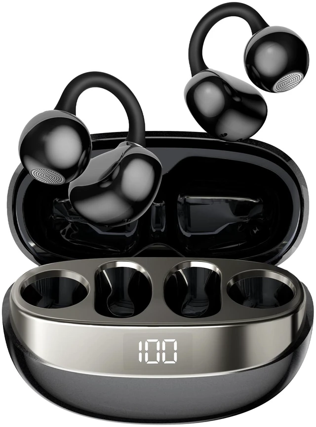 Main image of Wireless Earbuds,Bluetooth Headphones with LED Power Display,50H Playtime,Water-Resistant, Built in Mics Ear Buds,Bluetooth 6.0,Stress Relief Design Earphones