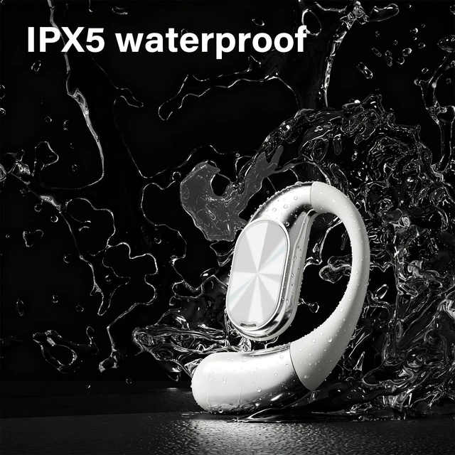 Alt view image 6 of 7 - Open Ear Headphones, Bluetooth 6.0 Wireless Earbuds, Powerful Sound