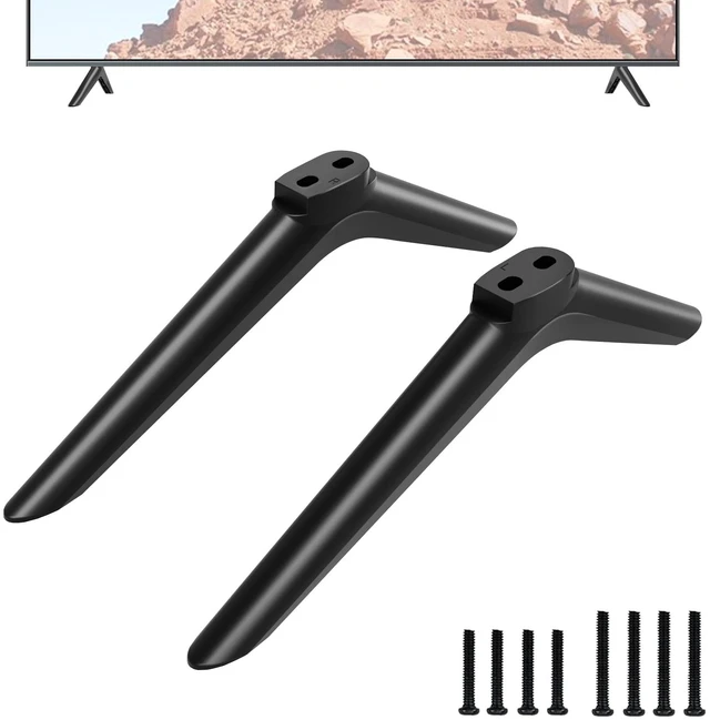 Main image of TV Stand for Hisense TV Legs, Only for Hisense 40" 43" TV 40H5590F 40H4F 40H3F9 40H4030F1 43H4F 43H4030F 43H4030F1 TV Stand with Screws Set, Easy to Install, Black