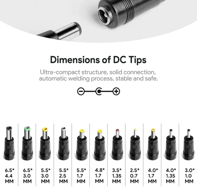 Alt view image 4 of 7 - 26V Universal Power Supply Cord for Cordless Vacuum Cleaner Greenote GSC50 GSC40,Voweek VW-VC08 VW-VC07,iwoly C150,ORFELD,MOOSOO,GeeMo,TINECO,ONSON,WLUPEL,APOSEN 22.2V Vac,Massage Gun Charger