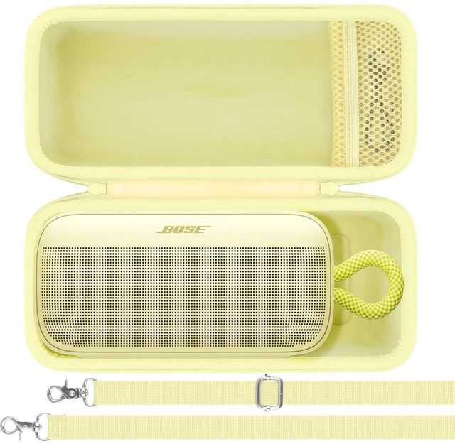 Main image of Hard Case for Bose SoundLink Plus Bluetooth Speaker,Citrus Yellow EVA Hard Shell, Easy Carry Handle, Impact Resistant Protection, Soft Interior Lining, Secure Custom Fit, Protective Case Only