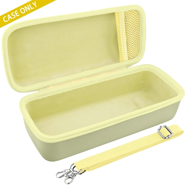 Alt view image 3 of 7 - Hard Case for Bose SoundLink Plus Bluetooth Speaker,Citrus Yellow EVA Hard Shell, Easy Carry Handle, Impact Resistant Protection, Soft Interior Lining, Secure Custom Fit, Protective Case Only