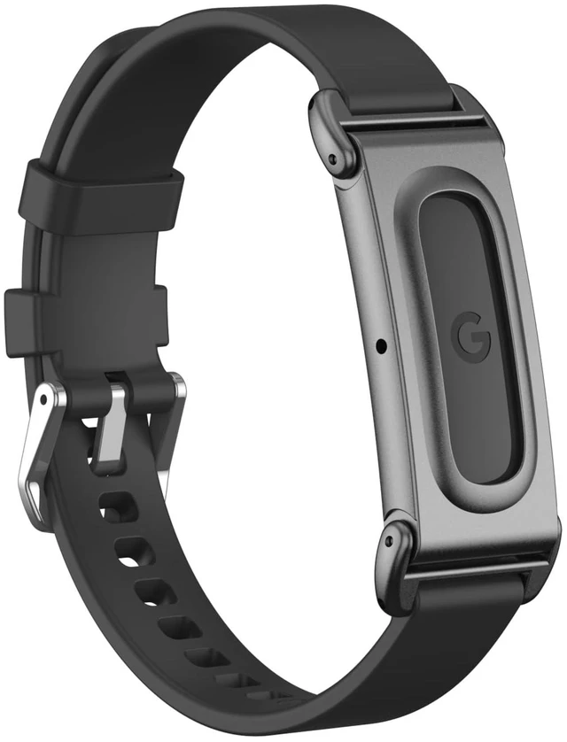 Main image of Miimal Silicone Band for Google Fitbit Air, Soft Rugged Breathable Replacement Case Band, Water & Sweat Resistant Sport Adjustable Strap Metal Bumper Case for Fitbit Air for Women Men