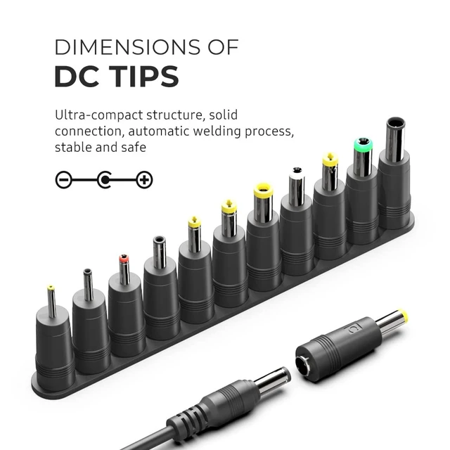 Alt view image 5 of 7 - 26V Universal Power Supply Cord for Cordless Vacuum Cleaner Greenote GSC50 GSC40,Voweek VW-VC08 VW-VC07,iwoly C150,ORFELD,MOOSOO,GeeMo,TINECO,ONSON,WLUPEL,APOSEN 22.2V Vac,Massage Gun Charger