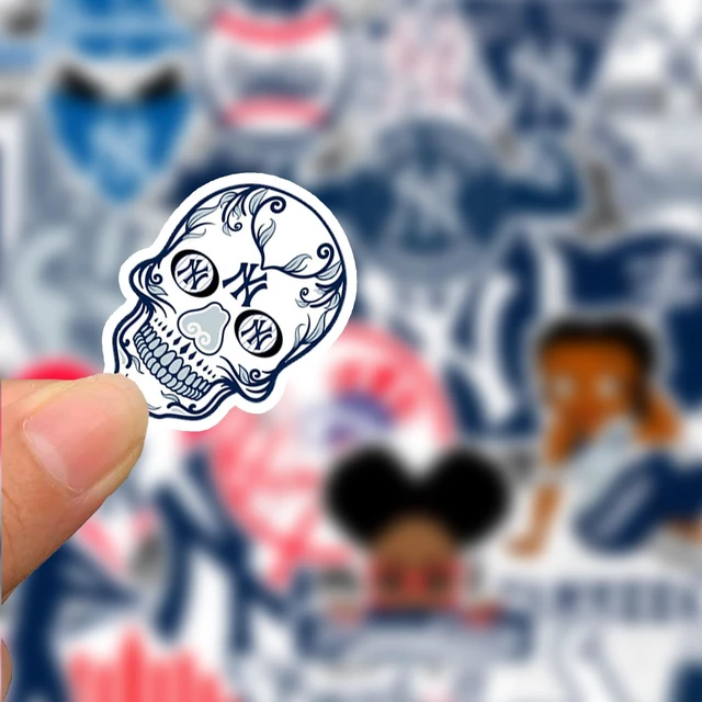 Alt view image 2 of 4 - 35 PCS of American Baseball Stickers for Water Bottle, Laptop, Bicycle, Computer, Motorcycle, Travel Case, Car Decal Decoration Sticker