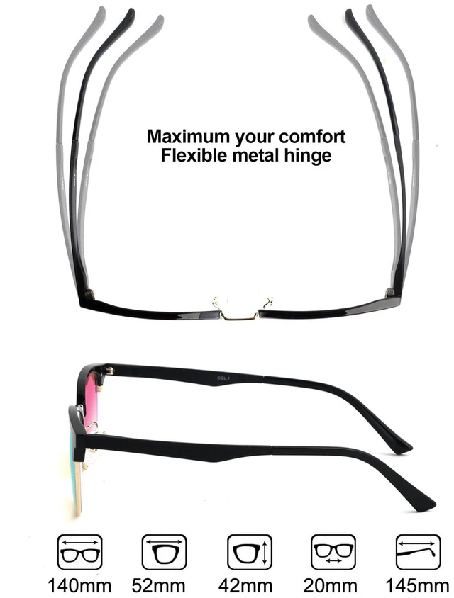 Alt view image 5 of 5 - Color Blind Glasses for Red/Green Color Blindness
