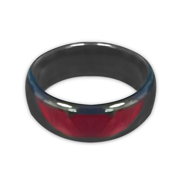 Alt view image 7 of 7 - NFC Ntag216 Chip Ceramic Smart Ring Programmable 888 Bytes,Red US#7 Rewritable 888 Bytes NFC Ntag216 Chip Ceramic Smart Finger Ring Compatible with NFC Phone and Devices for Men or Women