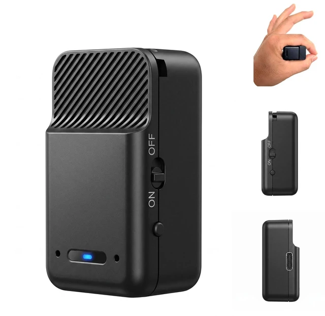 Main image of 32GB mini Voice Recorder - Voice Activated Pocket Recording Device digital voice recorder with Inline Remote earphone,Discreet Design,Long-Lasting 600mAh Battery,72-Hour Continuous Recording