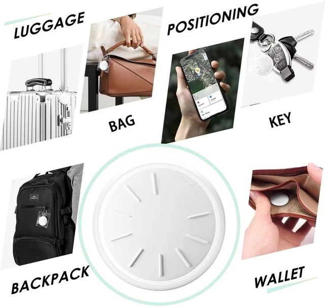 Alt view image 6 of 7 - GPS Tracker for Vehicles No Subscription, 2PCS Real Time GPS Tracker for Car Work with Find My (iOS Only), Mini Hidden Car Tracker Device with Waterproof Case, No Monthly Fee (White)