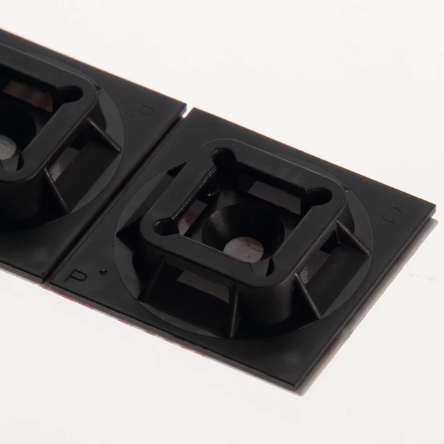 Alt view image 2 of 5 - SGABM25-AV-C300 Cable Tie Mounts - Adhesive Backed (Pack of 100)
