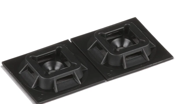 Alt view image 3 of 5 - SGABM25-AV-C300 Cable Tie Mounts - Adhesive Backed (Pack of 100)