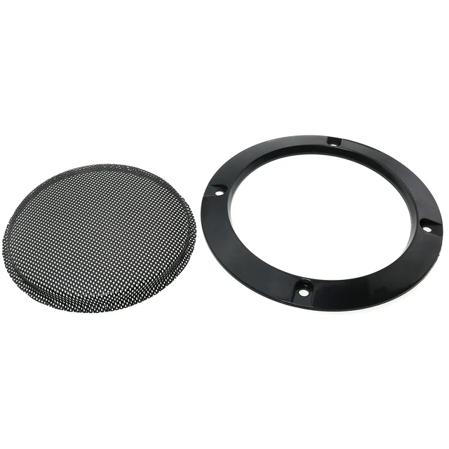 Alt view image 4 of 7 - 2pcs Cold Rolled Steel Loudspeaker Net Cover 3" Grill Cover with Mounting Screws for DIY Speaker and Car Speaker (Pack of 2)