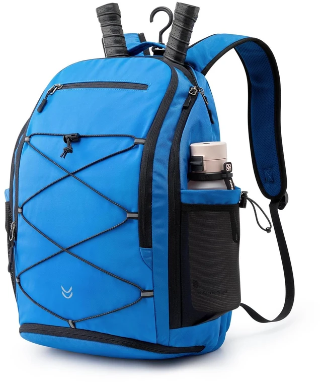 Main image of Pickleball Bag Pickleball Backpack for Women & Men School Backpack for Teens Bookbag for College Student with Fence Hook Laptop Compartment(Blue)