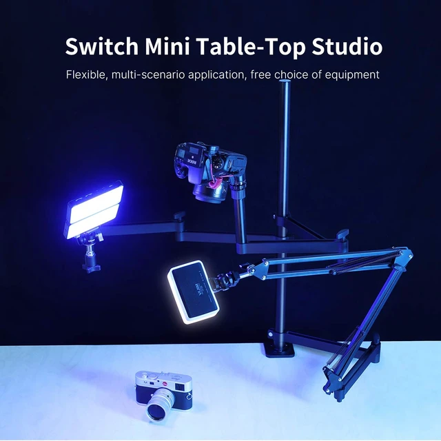 Alt view image 3 of 7 - Live Broadcast Boom Arm, ULANZI Flexible Desk Mount Camera Arm Clamp Webcam Stand, Microphone Boom Arm for Blue Yeti Snowball Yeti Nano, Webcam, Camera, LED Light, Voice Recording, Podcasting
