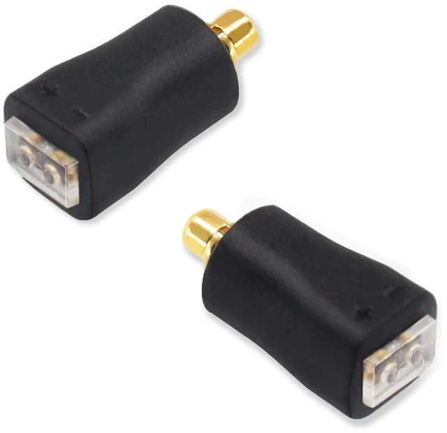 Main image of 0.78 2 Pin Female to MMCX Male Earphone Side Work for 0.78mm 2 Pin Cable Connected with Shure 846 535 215 315 425 to DITA Project 71 to FiiO FH1F9 F9PRO Earphone Black