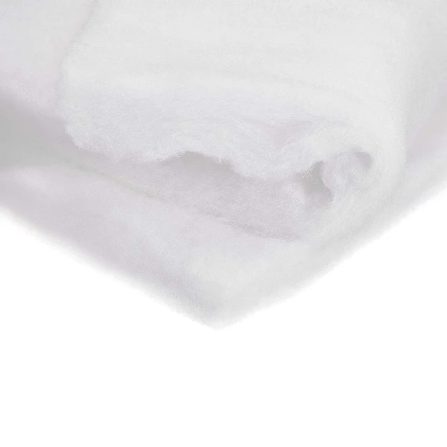 Alt view image 3 of 3 - Speaker Sound-Absorbing Cotton Polyester Fiber Interior Insulation DIY HiFi Replacement 62x100cm White