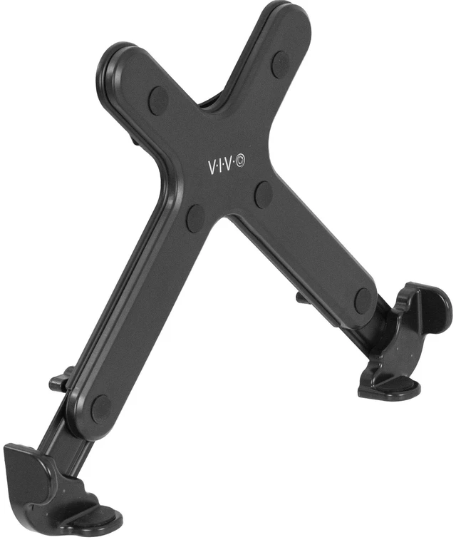 Main image of Black Laptop Holder for 11-17 in Devices, Stand-LAP4 Adjustable Notebook Adapter, Holder Only, For use with 75x75 and 100x100 VESA Monitor Arms