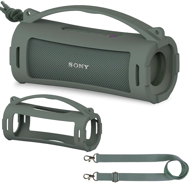 Main image of Silicone Cover Case for Sony ULT Field 1 Elextronics Bluetooth Speaker Accessories for Sony ULT Field 1 Speaker Protective Case with Carrying Handle (Forest Gray)