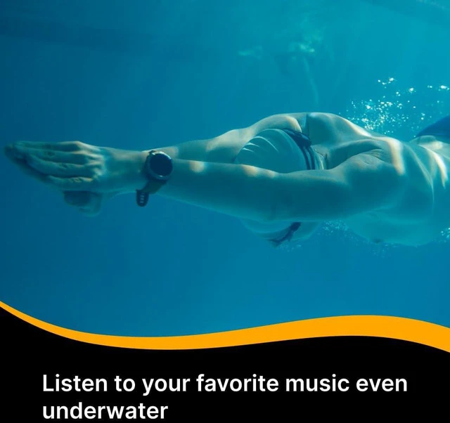 Alt view image 4 of 7 - Music 2-in-1 Bundle: Open-Ear Underwater Music Player for Swimmers with Anti-Fog Swimming Goggles