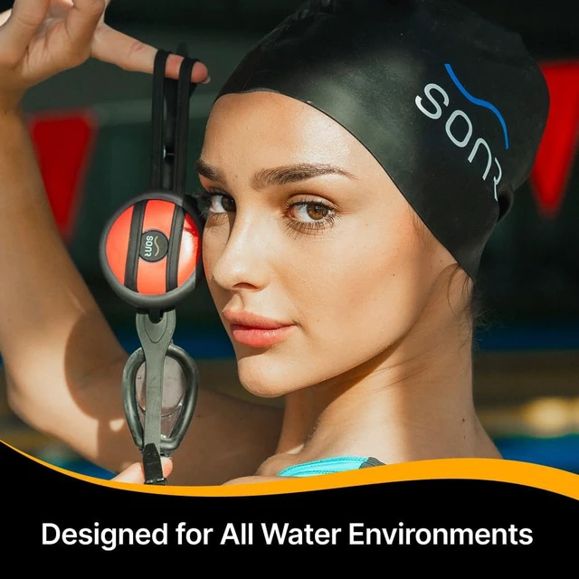 Alt view image 3 of 7 - Music 2-in-1 Bundle: Open-Ear Underwater Music Player for Swimmers with Anti-Fog Swimming Goggles