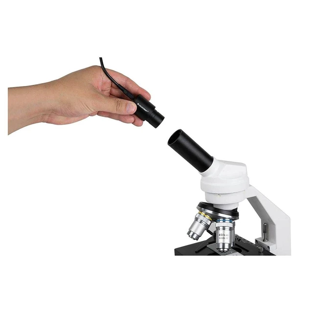 Alt view image 2 of 5 - 2MP Digital Microscope Imager for Classroom Imaging Convert Your Microscope to Digital, Capture Photos & Video, Fits Most Microscopes, USB Powered, Great for Education