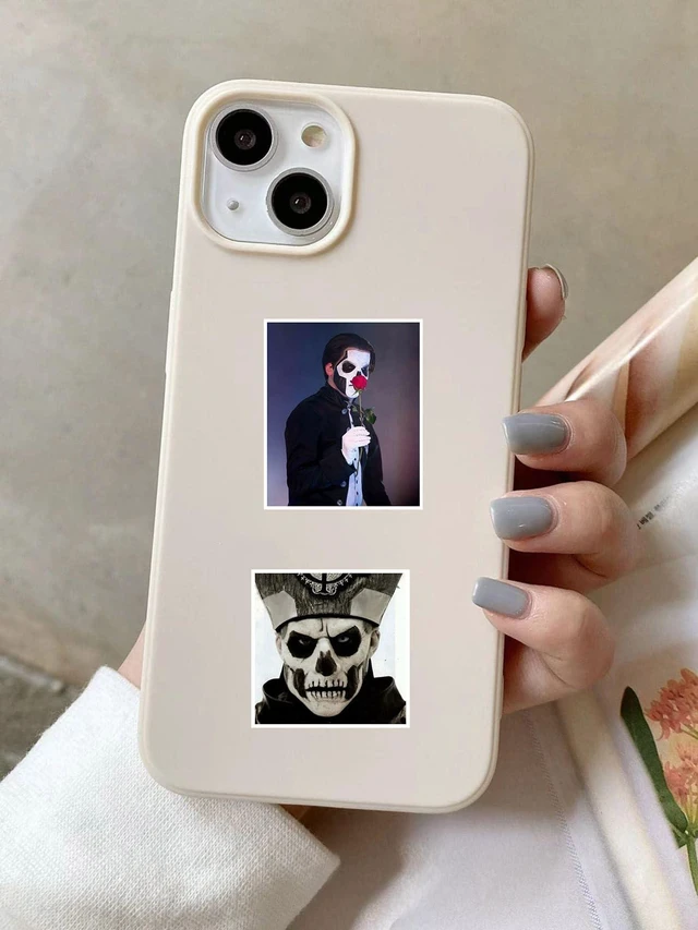 Alt view image 6 of 6 - 50PCS Rock Ghost Band Stickers Catoon Waterproof Graffiti Vinyl Decals Laptop Toy Kid Gifts