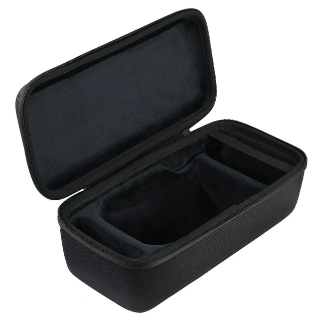Alt view image 2 of 7 - Hard Case for Bose Smart Speaker Square Triple,Square Triple Black EVA Hard Shell, Accessory Storage Pocket, Travel-Ready Portable Storage, Hand Strap Portability, Protective Case Only