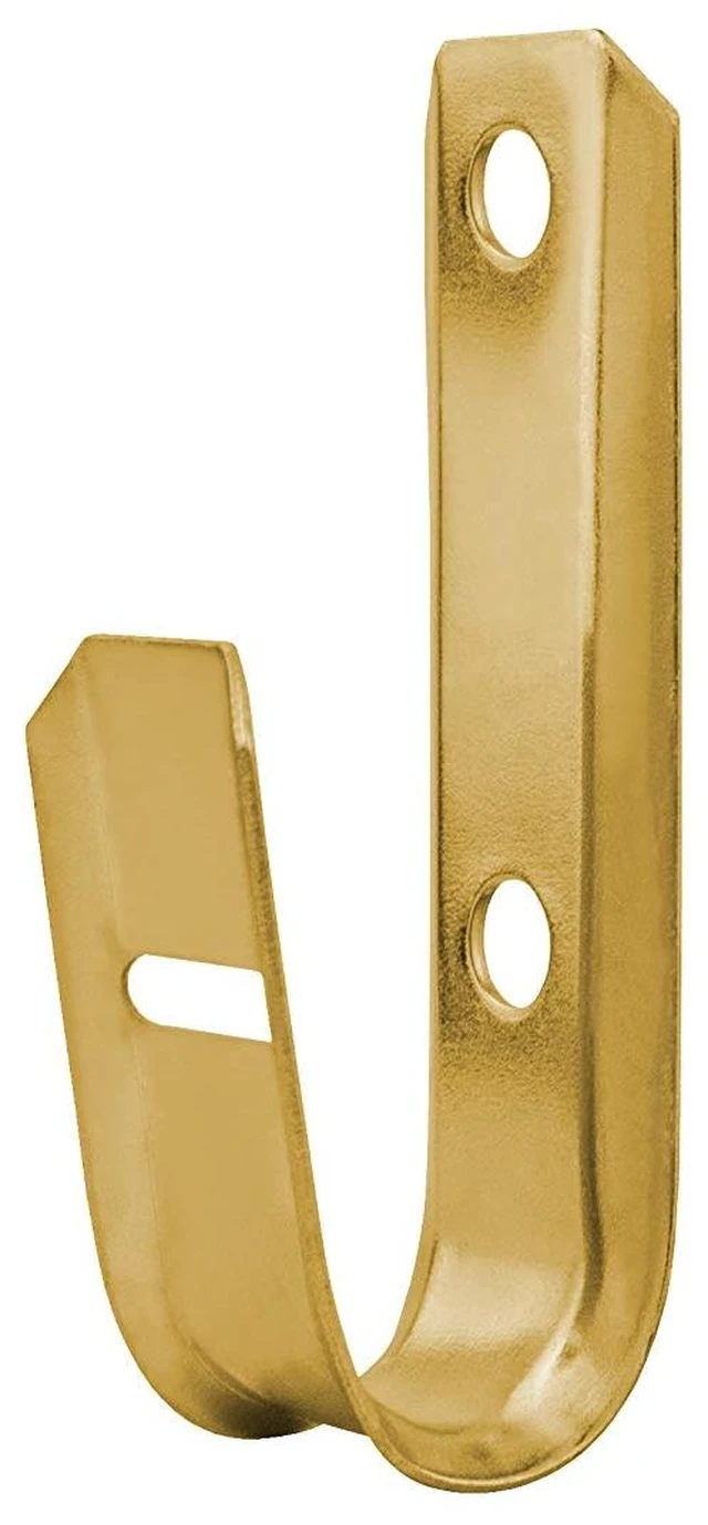 Main image of 3/4 Inch Heavy Duty Metal Cable & Wire Support J-Hook Hangers for Wall Mounting & Attaching to Vertical Surfaces for Cable & Wire Management