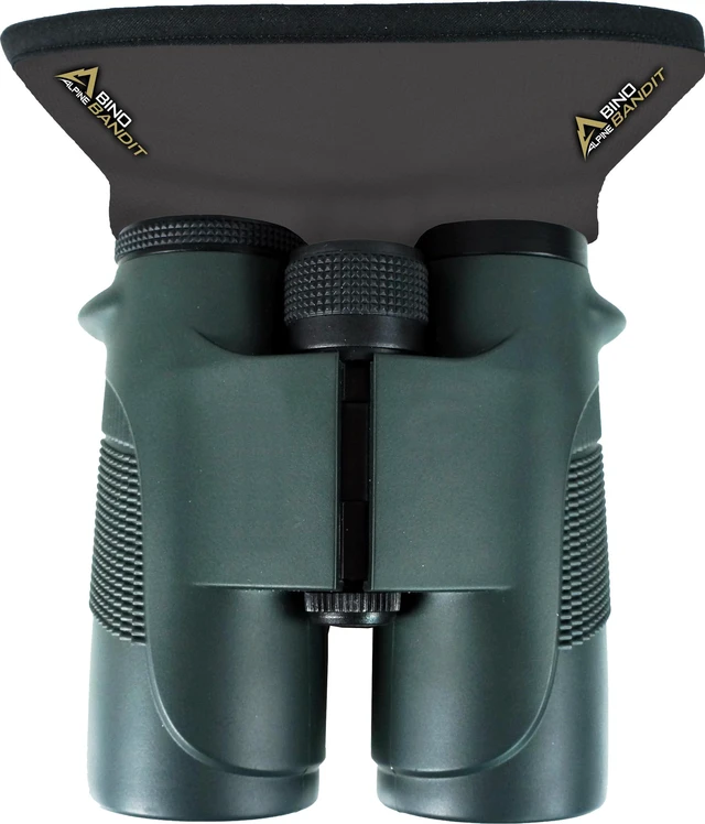 Main image of Bino Bandit - Blocks Glare, Improves Visual Acuity and Reduces Eye Fatigue. FITS All Binoculars, Charcoal
