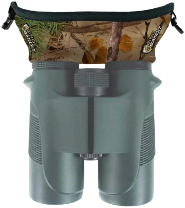 Main image of Bino Bandit - Water-Resistant Binocular Eyeshields to Block Glare and Reduce Eye-Strain- Alpine Mountain Camo