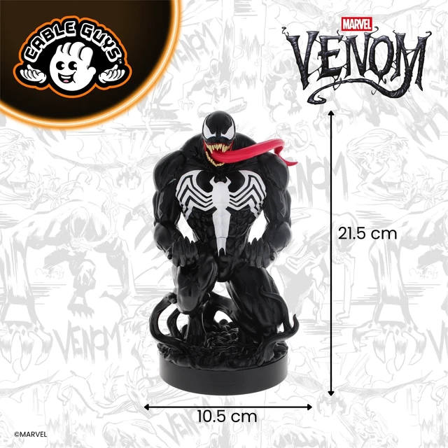 Alt view image 4 of 7 - 8" Venom Marvel Comics Cable Guy Gaming Controller Phone Holder Stand - compatible with Xbox, Play Station, Nintendo Switch and most smartphones (Nintendo Switch////)