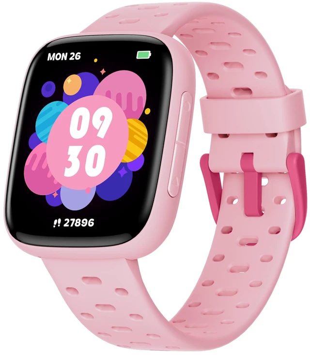 Main image of Smart Watch for Kids No Phone No APP Needed, 1.83" AMOLED Screen Fitness Tracker Watch with Pedometer, Kids Smart Watch with Heart Rate/Sleep Monitor, IP68 Waterproof for Girls 5-12