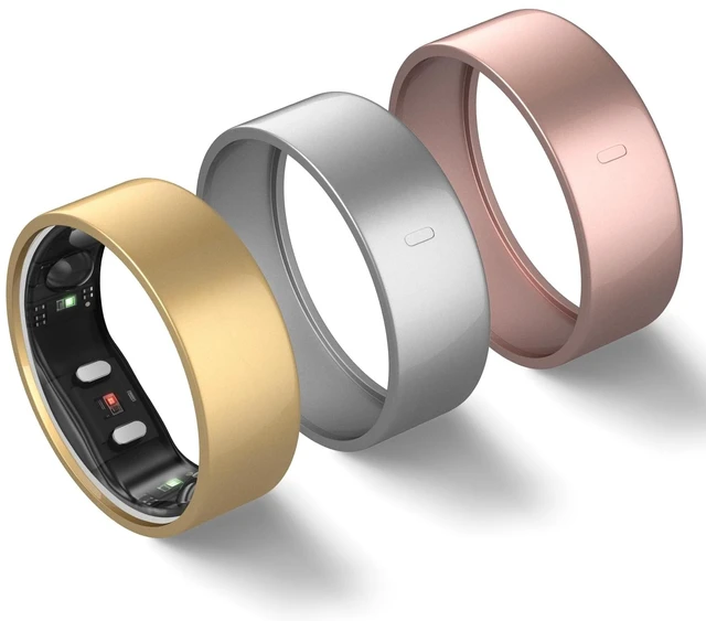 Main image of 3 Pack Ring Cover Compatible with RingConn Gen 2, Matte Texture Anti-Scratch TPU Ring Protector for RingConn Gen 2 Air Working Out Accessories Men Women (Matte-Gold+Silver+Rose Gold, 11)