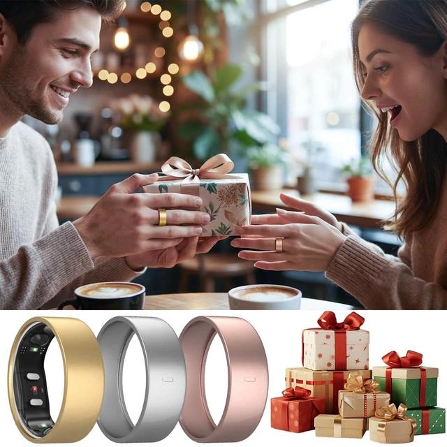 Alt view image 6 of 7 - 3 Pack Ring Cover Compatible with RingConn Gen 2, Matte Texture Anti-Scratch TPU Ring Protector for RingConn Gen 2 Air Working Out Accessories Men Women (Matte-Gold+Silver+Rose Gold, 11)