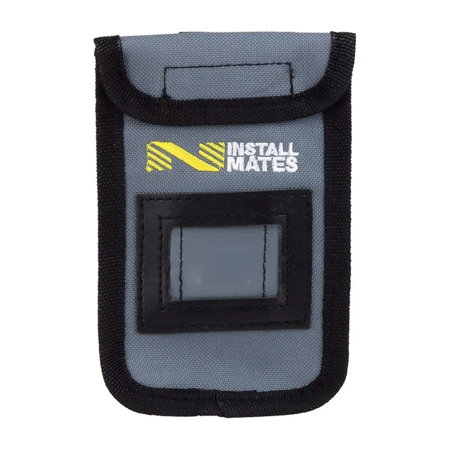 Alt view image 3 of 6 - Installmates Cable Tie Pouch, Holds 4" Cable Ties (Grey)
