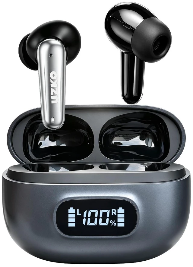 Main image of Wireless Earbuds, Bluetooth 6.0 InEar Earbuds with LED Battery Display