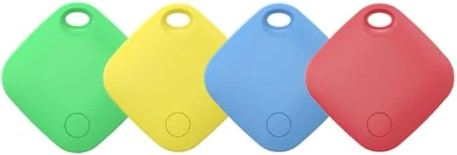 Main image of Air Tracker Tag 4 Pack Bluetooth Luggage Tracker tag Locator Works with Apple Find My,Smart Tracker for Suitcase, Bag, Backpack, Wallet,Replaceable Battery Smart tag Item Finder