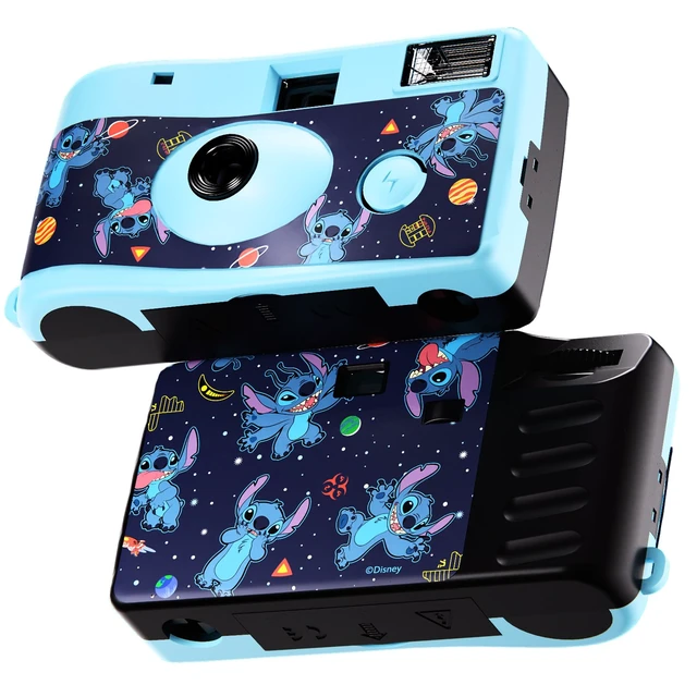 Alt view image 2 of 7 - Disney Lilo and Stitch Disposable Camera with Flash 20 Exposure Film Lilo and Stitch Gifts for Women, Men, and All Fans of Lilo and Stitch Stuff (Stitch Galactic)