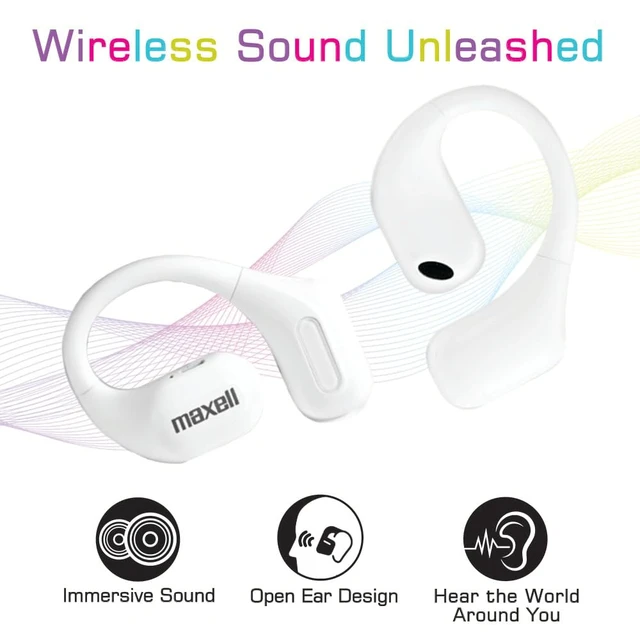Alt view image 2 of 5 - OWS Pro Open-Ear Bluetooth Earhooks, Vibrant Colors Open Wireless