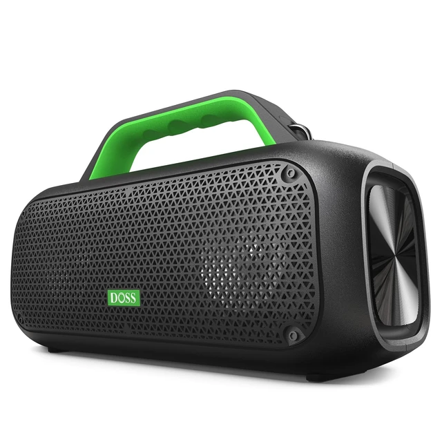 Main image of Extreme Boom Portable Bluetooth Speaker with 60W Mighty Sound-Green 60W Deep Bass, 30H Playtime,10400mAh Power Bank, IPX6 Waterproof, TWS, BT 5.3, For Camping, Beach, Pool, Grage, Parties