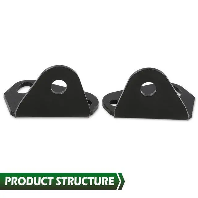 Alt view image 3 of 6 - Rear LED Flag Whip Antenna Reverse Light Mount Brackets | Compatible with Can-Am Maverick X3 /Fit Max2 & 4 Seat Models 2017 2018 2019 2020 2021 2022 Pair