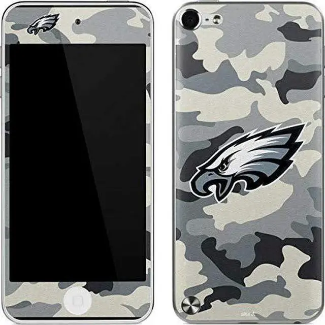 Main image of Decal MP3 Player Skin Compatible with iPod Touch (5th Gen&2012) - Officially Licensed NFL Philadelphia Eagles Camo Design